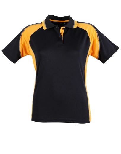 Picture of Winning Spirit, Ladies Mini Waffle CoolDry Polo